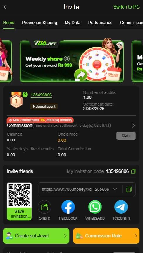 786 Bet Game